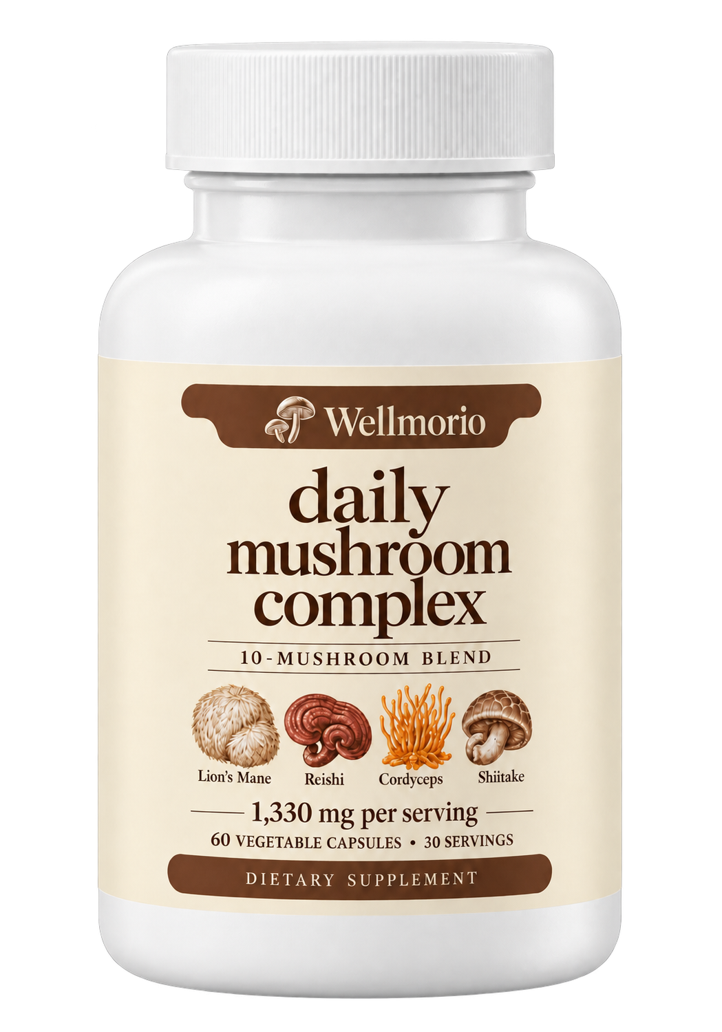 Wellmorio Daily Mushroom Complex